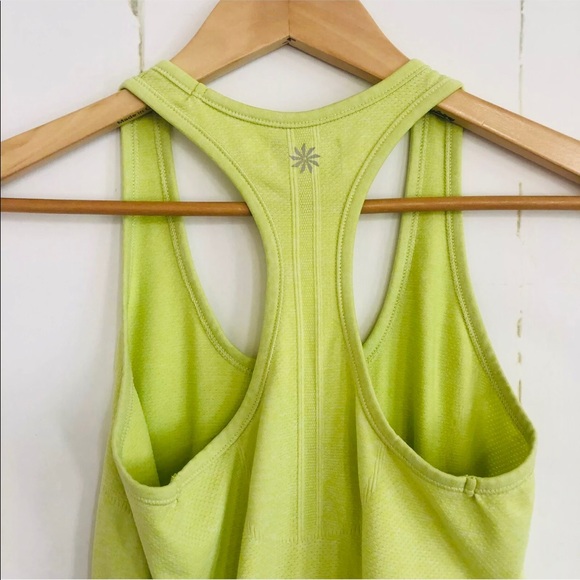 Athleta Fastest Track Lime Green Tank Top - Picture 6 of 7